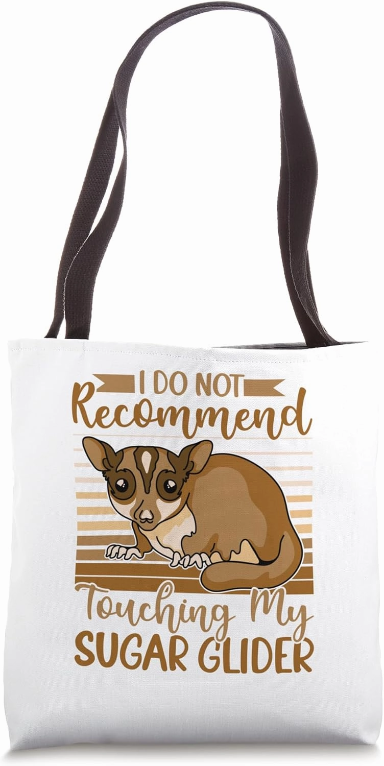 Australia Marsupial Wildlife Animal Lover Sugar Glider Tote Bag