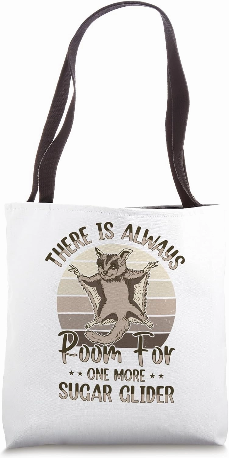 Australia Marsupial Wildlife Animal Lover Sugar Glider Tote Bag