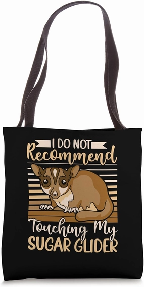 Australia Marsupial Wildlife Animal Lover Sugar Glider Tote Bag