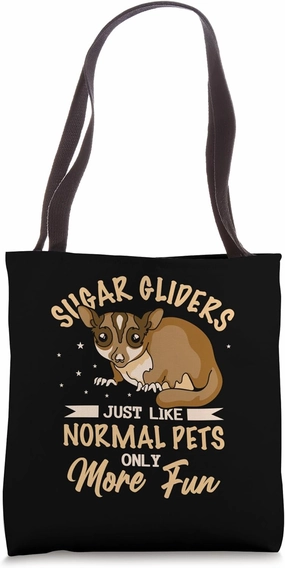 Australia Marsupial Wildlife Animal Lover Sugar Glider Tote Bag