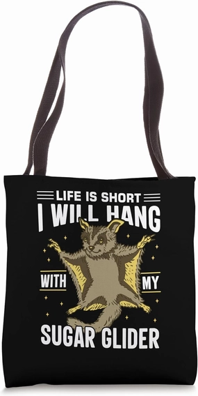 Australia Marsupial Wildlife Animal Lover Sugar Glider Tote Bag