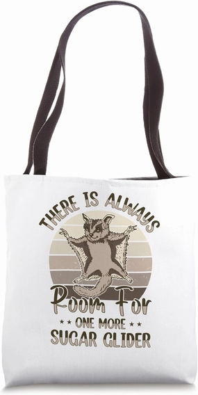 Australia Marsupial Wildlife Animal Lover Sugar Glider Tote Bag
