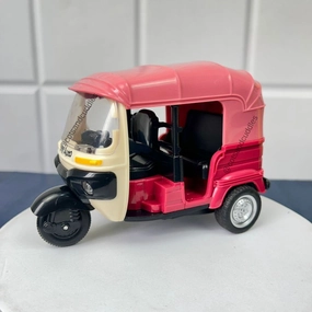 Auto Rickshaw Adventure: Pull-Back Toy and Endless Fun for Kids