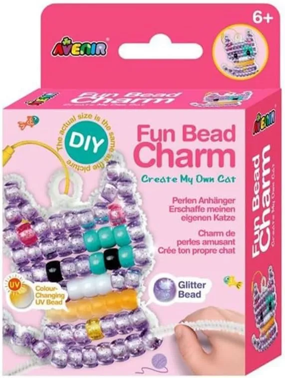 Avenir Fun Bead Charm Create My Own Cat