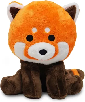 Avocatt Fuzzy Red Panda Plushie - 10 Inches Stuffed Animal Plush - Plushy and Squishy Panda with Soft Fabric and Stuffing - Cute Toy Gift for Boys and Girls