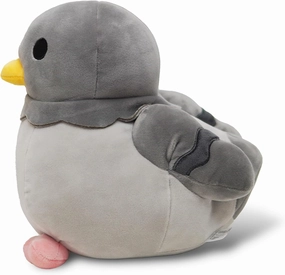 Avocatt Gray Pigeon Plushie Toy - 10 Inches Stuffed Animal Plush - Plushy and Squishy Bird with Soft Fabric and Stuffing - Cute Toy Gift for Boys and Girls