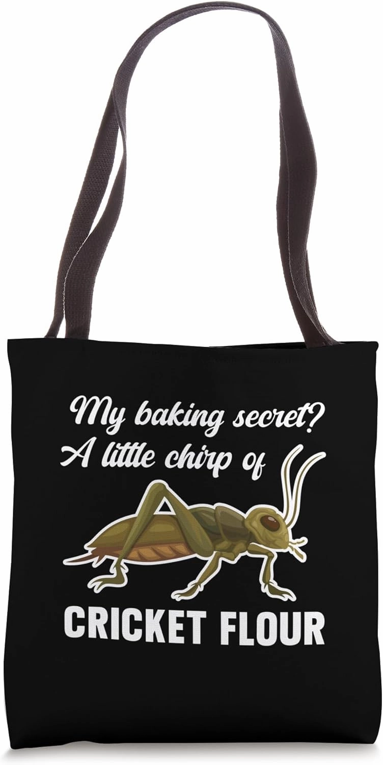 Baking Secret Cricket Flour Edible Insects Protein Tote Bag