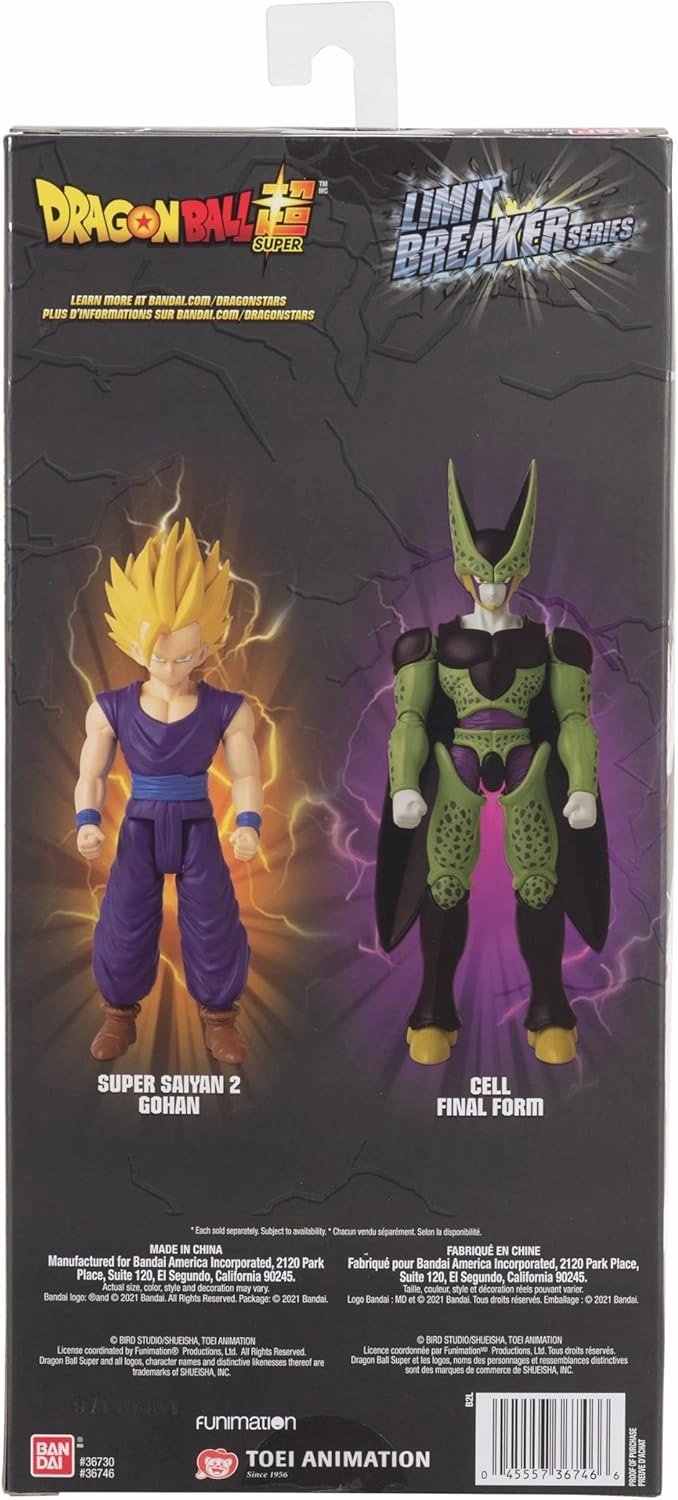 Bandai Namco - Dragon Ball Super - Super Saiyan Gohan, Limit Breaker 12" Action Figure