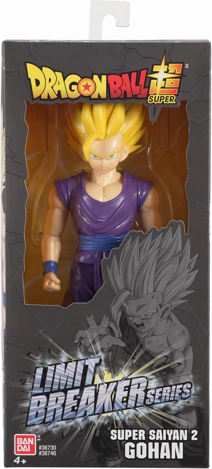 Bandai Namco - Dragon Ball Super - Super Saiyan Gohan, Limit Breaker 12" Action Figure