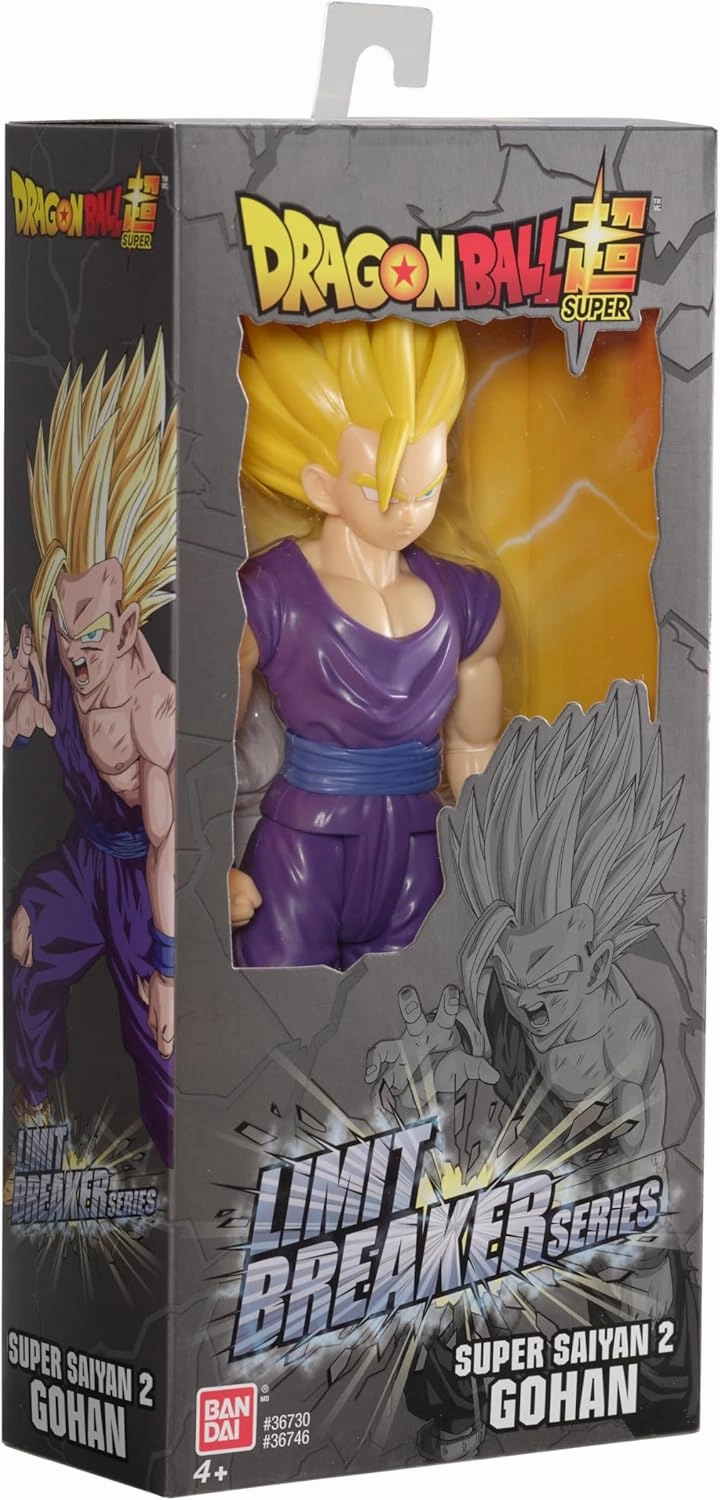 Bandai Namco - Dragon Ball Super - Super Saiyan Gohan, Limit Breaker 12" Action Figure