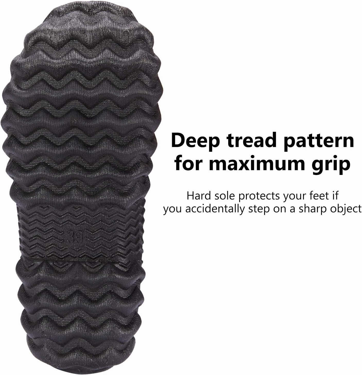 BASSDASH 3D Boot Foot Game Wader Ultra High Strength Black Plaid Nylon PVC Fishing Hunting Chest Waders for Men