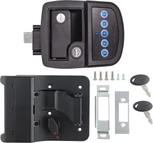 Bauer AP Products 013-5091 Keyed-A-Like Bluetooth Electric Towable Lock - RH,Black
