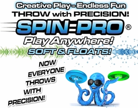 Beach & Pool Sports Disc. Throw with Precision! Spin Tricks! Soft and Durable, Waterproof, Floats, Play Anywhere! Upgrade Your Fun!