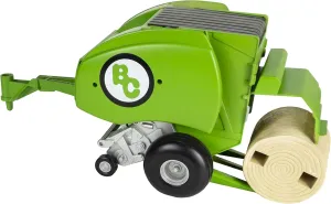 Big Country Toys Round Baler - Toy Hay Baler - 1:20 Scale - Farm Toys - Proprietary Blend of Plastic - Durable & Lifelike - Playable & Collectible
