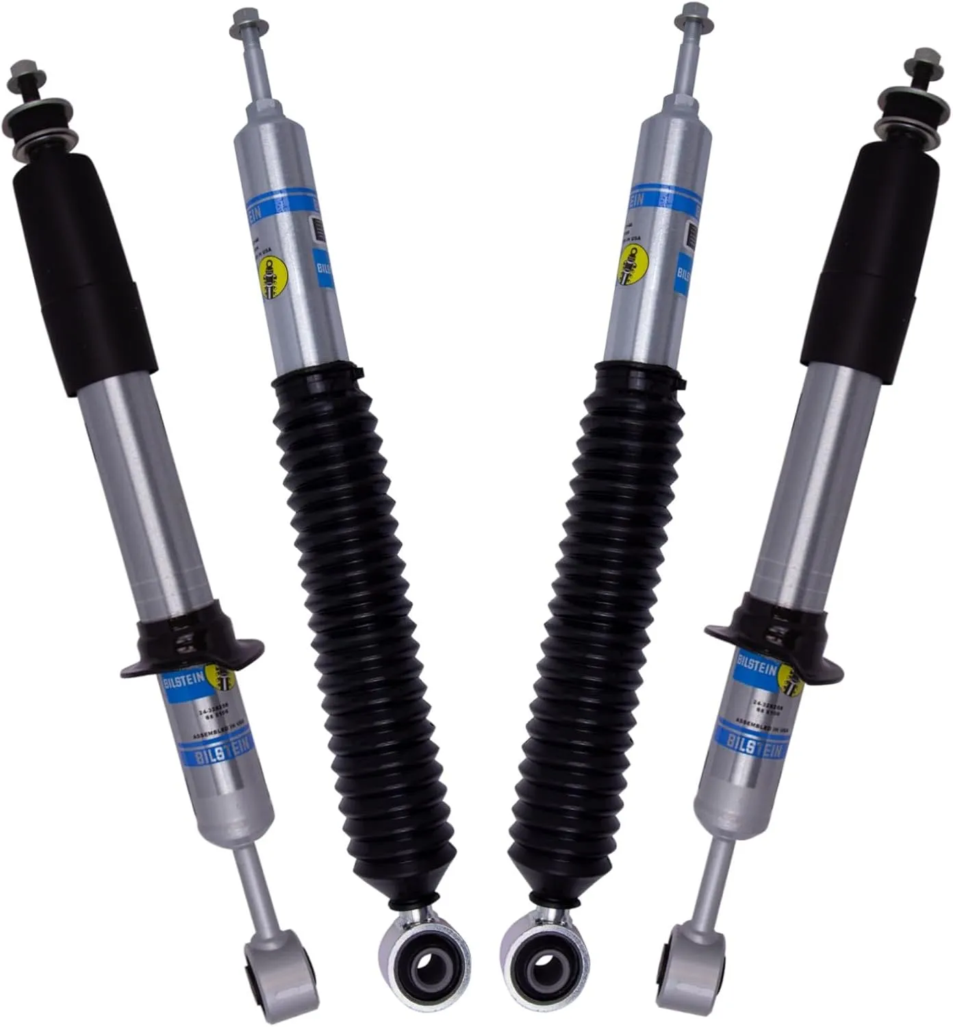 Bilstein 5100 Series Set of Front & Rear Shocks fits 2010-2024 4Runner with 0-2" Rear Lift | Provides 0-2.5" Front Lift | Includes TrendsAuto Decal | 24-328258 33-313146
