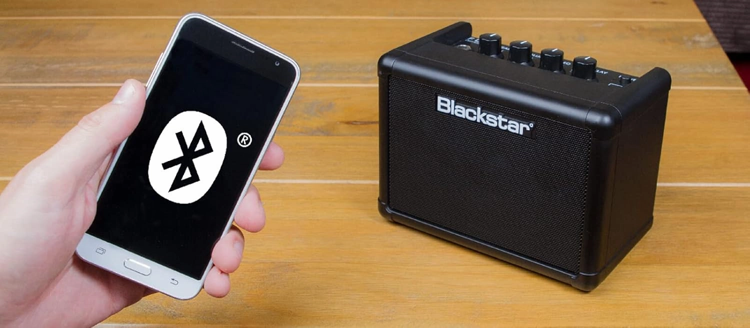 Blackstar FLY3BLUE Electric Guitar Mini Bluetooth Amplifier, Black