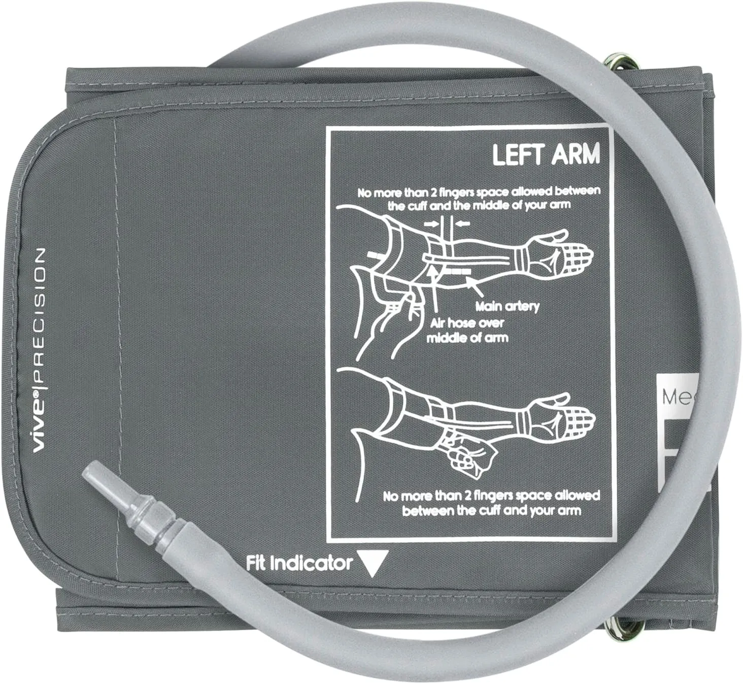 Blood Pressure Cuff Replacement - Compatible with Omron Series 5 & Most BP Monitors - Universal Cuff for Adults, Seniors & Elderly (Upper Arm Circumference 5.91” - 9.45”)