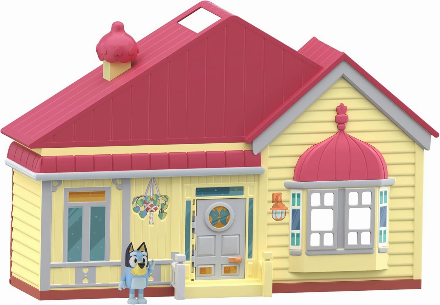 Bluey Toy House Playset, Mega Bundle Family Home & BBQ Playhouse Toys, Bluey, Bingo, Bandit, Chilli, House Playset for Toddlers 3-5, Amazon Exclusive