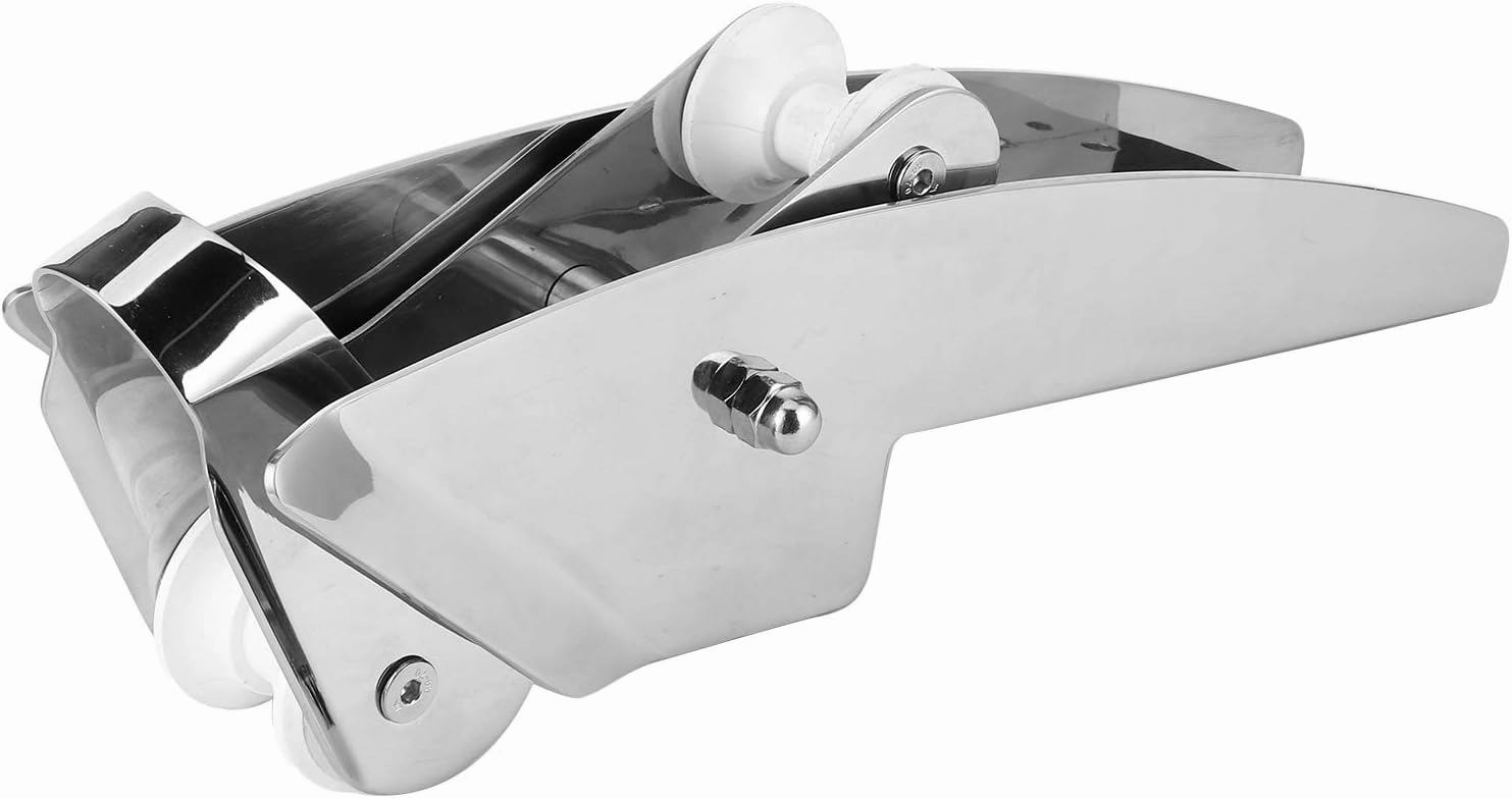 Bnineteenteam Boat Marine Bow Roller, Bow Anchor Roller 316 Stainless Steel 7.5‑15KG (420mm/16.5in) for Marine Ship Hardware Accessory