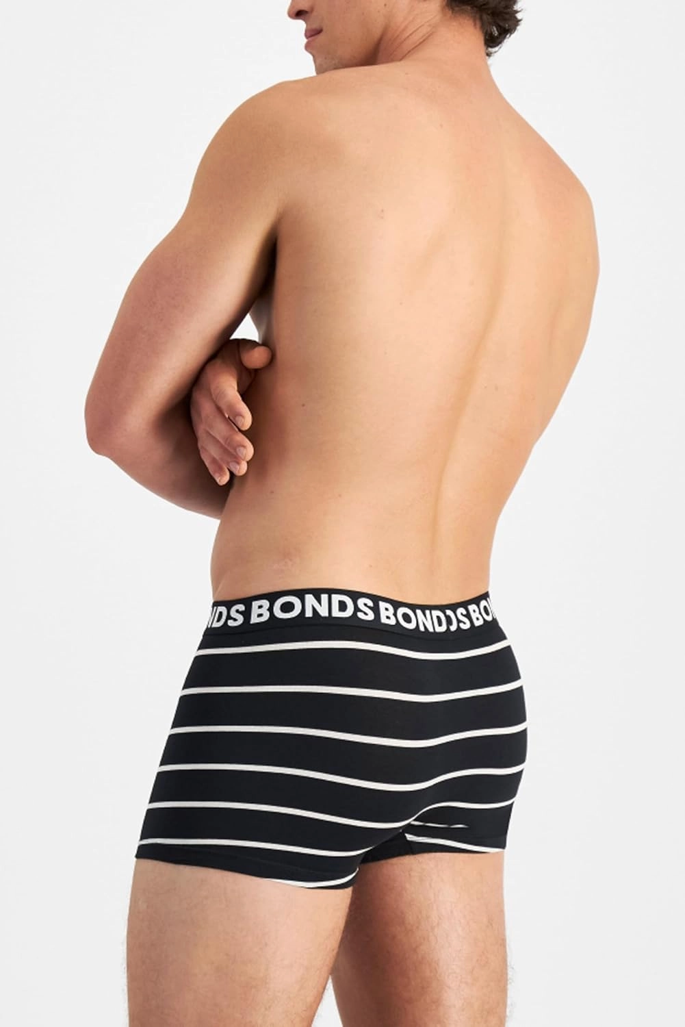 Bonds Men's Classic Everyday Trunk Underwear in Cotton Blend for Men, 3-pack