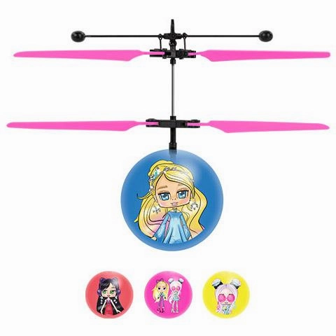 Boxy Girl Mystery Box IR UFO Ball Helicopter