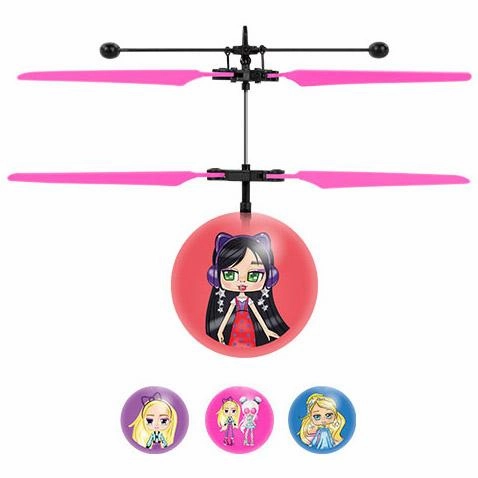 Boxy Girl Mystery Box IR UFO Ball Helicopter