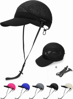 Breathable Baseball Caps for Men Women, Lightweight Mesh Beach Hat for Surfing, Cycling, Boating, Golf, Waterpark