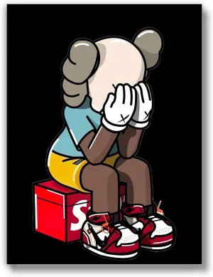 Brooke & Vine Hypebeast Room Decor (UNFRAMED 12 x 16) Michael Jordan Shoes Sneaker Poster Sneakerhead Posters Air Jordans Teen Boy Room Girl Room Wall Art Prints Bedroom, Dorm, Desk - K Original