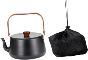 Camping Kettle Coffee Tea Pot Multifunctional Portable Water Pot Water Kettle for Picnic Backpacking Outdoor Sports Camping