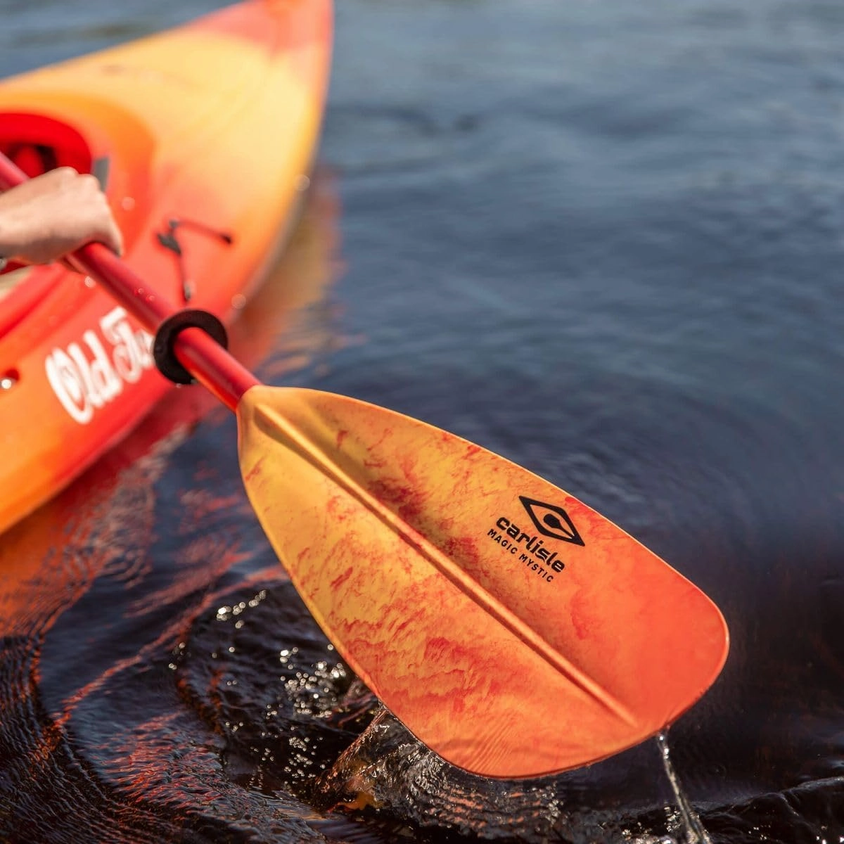 Carlisle Magic Mystic Kayak Paddle with Polypropylene Blades and Aluminum Shaft