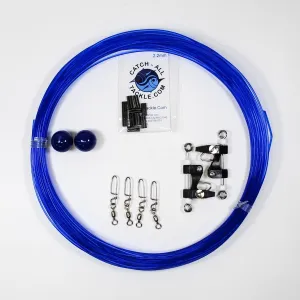 Catch All Tackle Outrigger Rigging Kit - Line,Balls,Clips,Snaps, & Crimps
