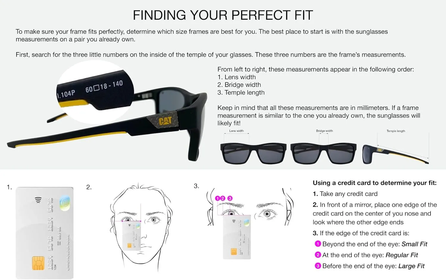 Caterpillar Men's Sensor Rectangular Polarized Sunglasses