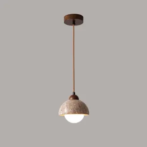 Cave Stone Pendant Light for Kitchen Island Creative Modern Pendant Lighting 6in Mini Pendant Light Fixture