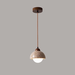 Cave Stone Pendant Light for Kitchen Island Creative Modern Pendant Lighting 6in Mini Pendant Light Fixture