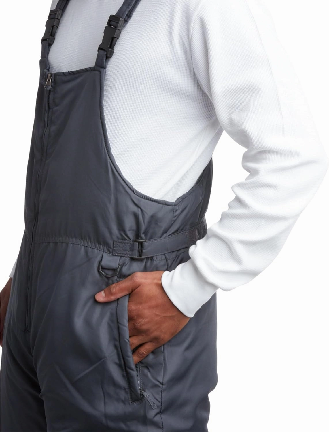 Cherokee Men's Snow Bib - Insulated Waterproof Snow Pants Ski/Snowboard Overalls (M-2XL)