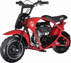 Coleman Powersports B100 105cc Gas Powered Minibike for Kids and Adults, 1-Cylinder, 4-Stroke, 22 Mph, 150 lbs Maximum Load, Ideal for Off-Road and Trail Riding
