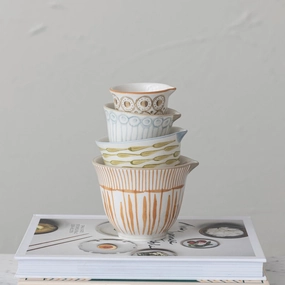 Creative Co-op - Stoneware Measuring Cups