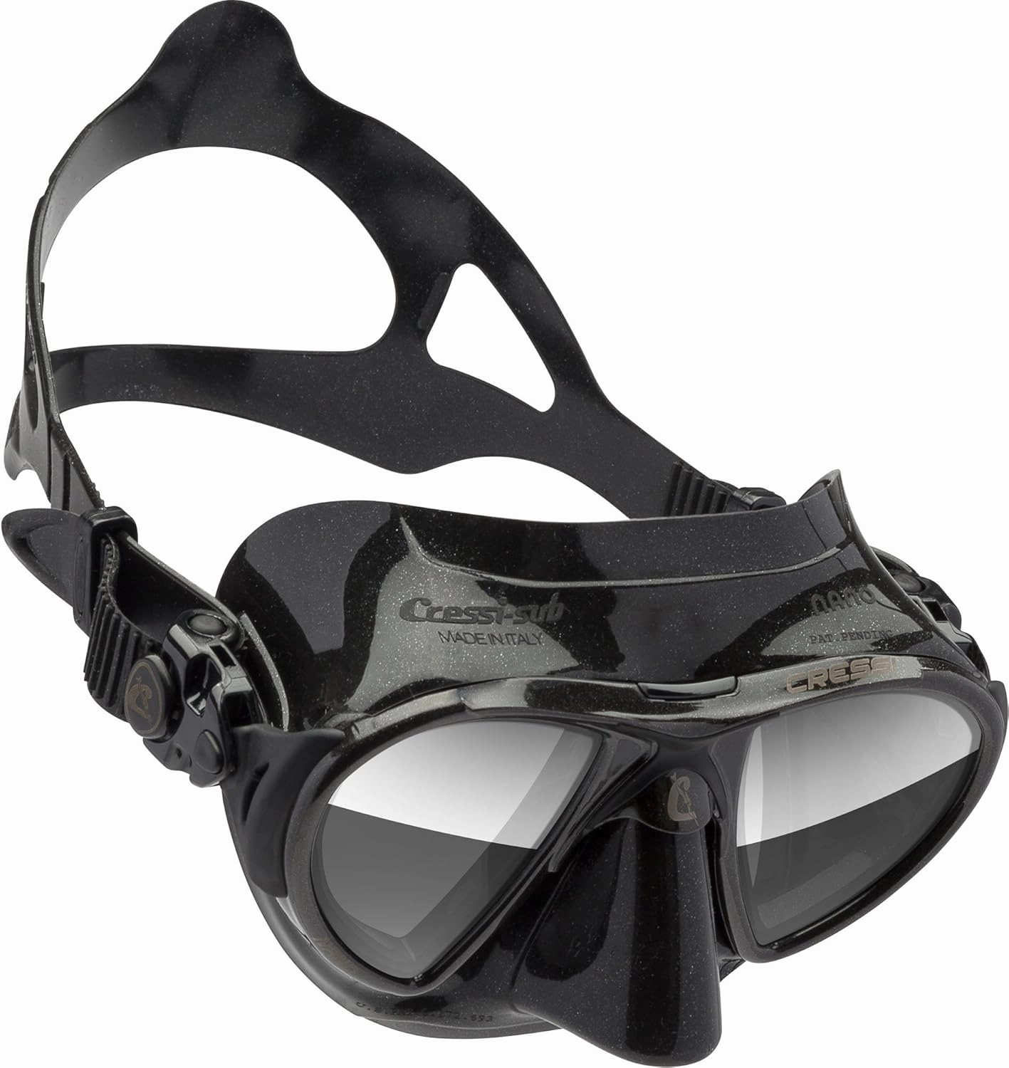 Cressi Low Volume Adult Mask for Scuba, Freediving, Spearfishing Nano Made in Italy