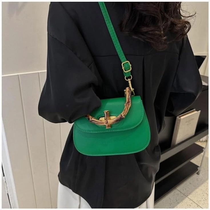 cross-body bag Premium Netflix Bamboo Saddle Bag