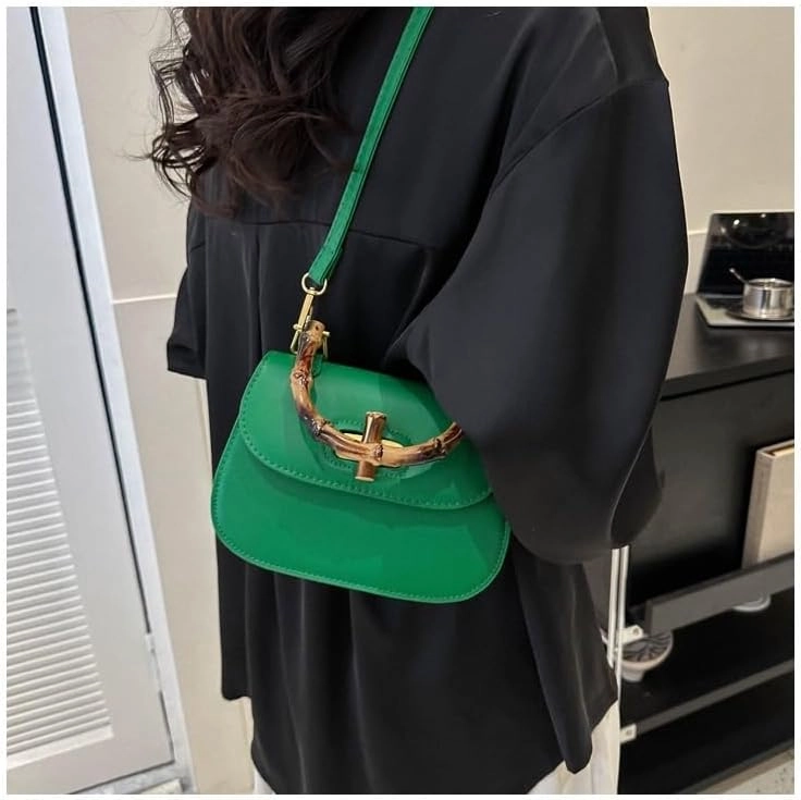 cross-body bag Premium Netflix Bamboo Saddle Bag