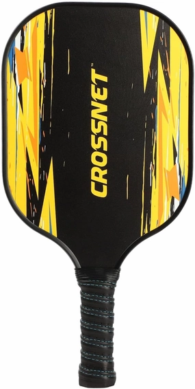 CROSSNET Elite Pickleball Paddle - Fiberglass Face   Polymer Core for Long-Lasting, Non-Stop Play-Lightweight High-Performance Pickle Ball Racket with Non-Slip Grip Handle