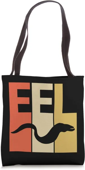 Cute Eel Safari Zoo Animal Art Tote Bag