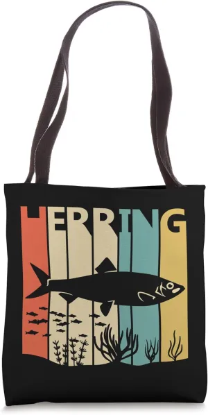Cute Herring Safari Zoo Animal Art Tote Bag