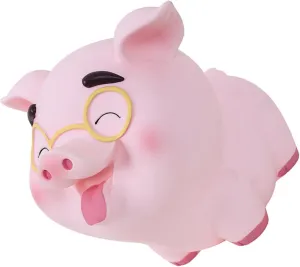 Cute Pig Molding Piggy Bank Vinyl Coin Bank for Decorative Saving Pot for Home Creative Present for Room Decor Budget Piggy Bank for Money