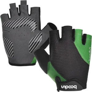Cycling Gloves Bike Gloves for Men Women Fingerless Mountain Bike Glove with Breathable Shock-Absorbing Motorcycle Gloves for Road