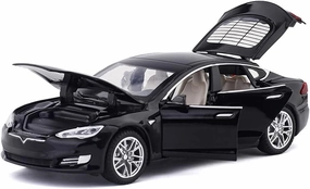 Diecast Car Model S 1/32 Scale Alloy Model S Toy Car Pull Back Car Vehicles Toy with Lights and Sound Mini Collectible Model S Play Toy for 3   Years Old Toddlers Kids Gift