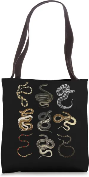 Different Types Of Snakes for snake lovers Tote Bag