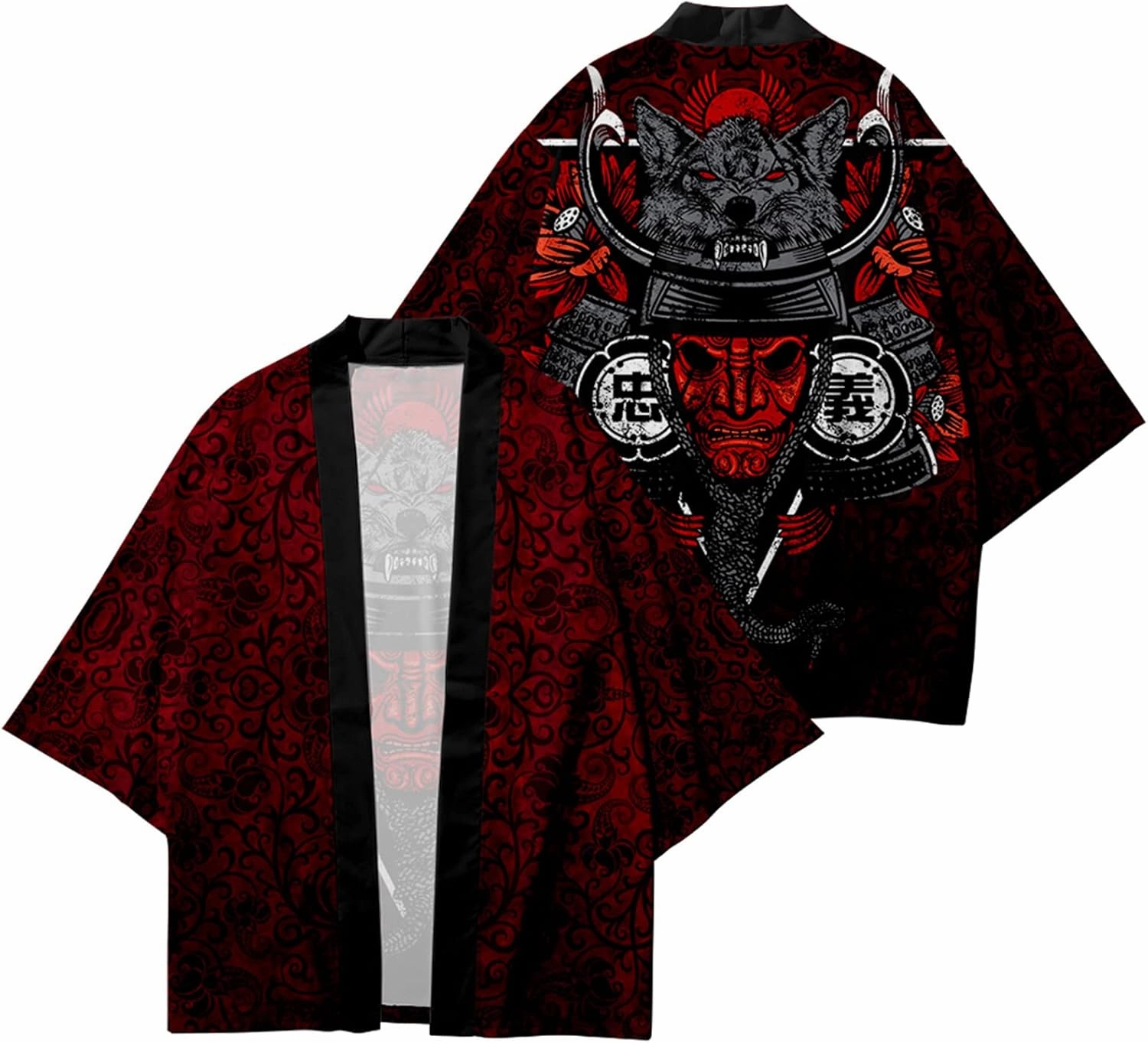 DOSLAVIDA Men's Japanese Style Kimono Set Lightweight Open Front Cardigan Suits Stylish Two Piece Summer Beach Outfits