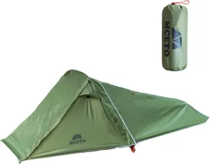Double Layers Backpacking Tents 2 Persons Lightweight Camping Tent with Aluminium Pole