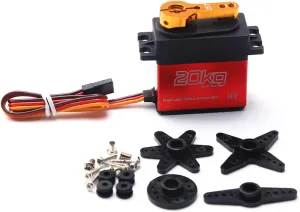 DSSERVO DS3218MG 20kg Metal Gear Digital Steering Servo for RC Baja Car Truck Boat Airplane Helicopter